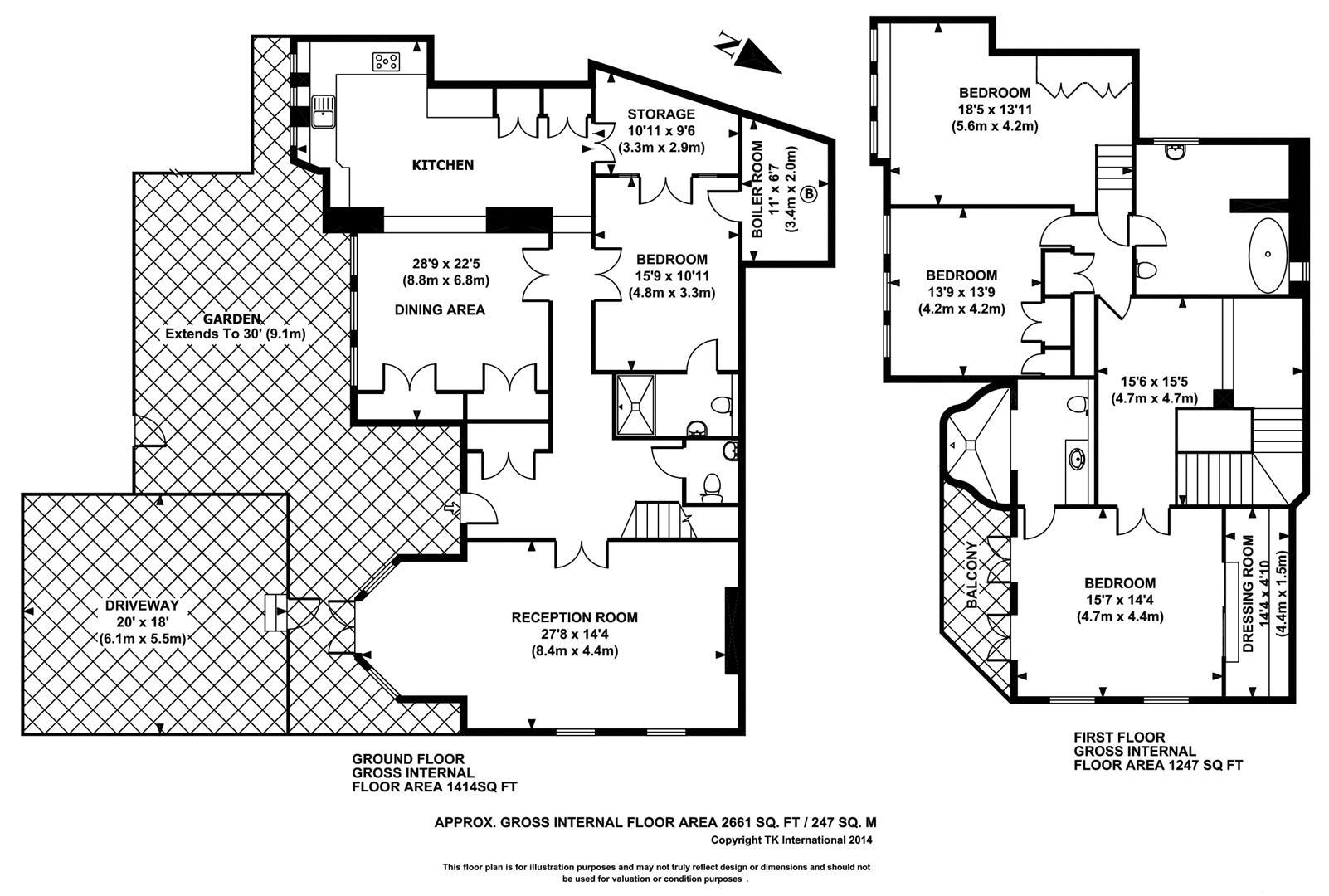 82, Frognal, Hampstead Village floorplan