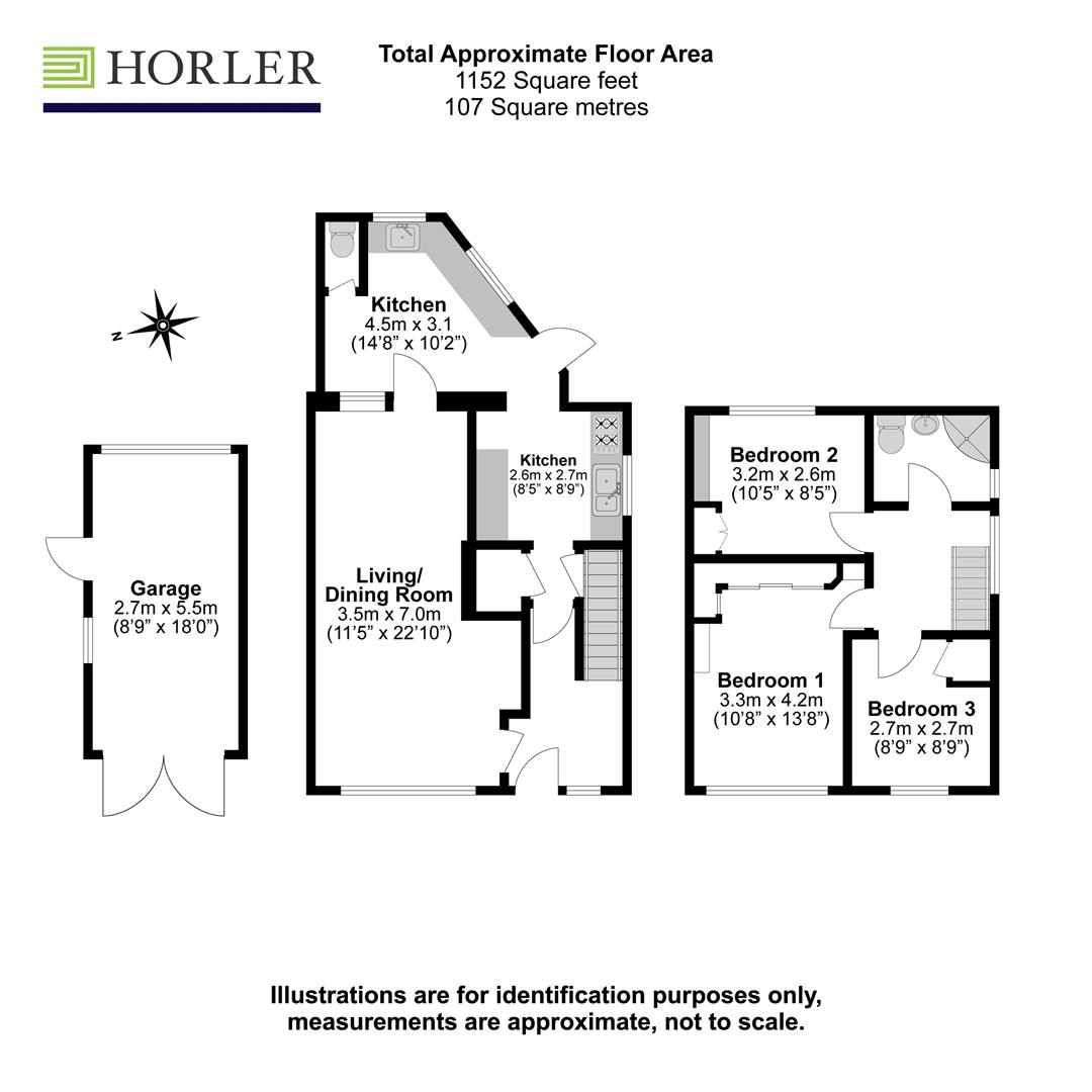 14, Priors Road, Windsor floorplan