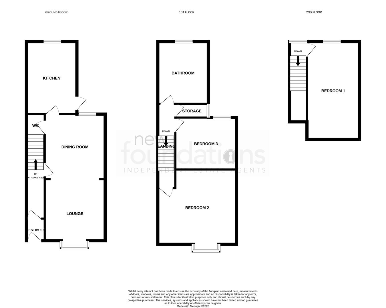 49, North Road, Bexhill-on-Sea floorplan