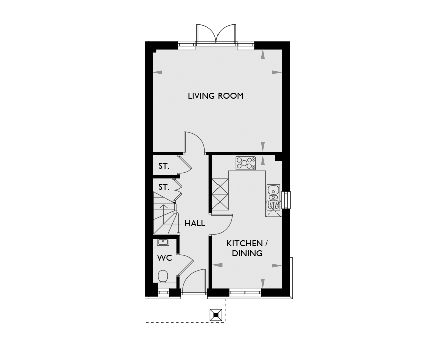 31 Cherry, Goddard's Green Road, Cranbrook floorplan