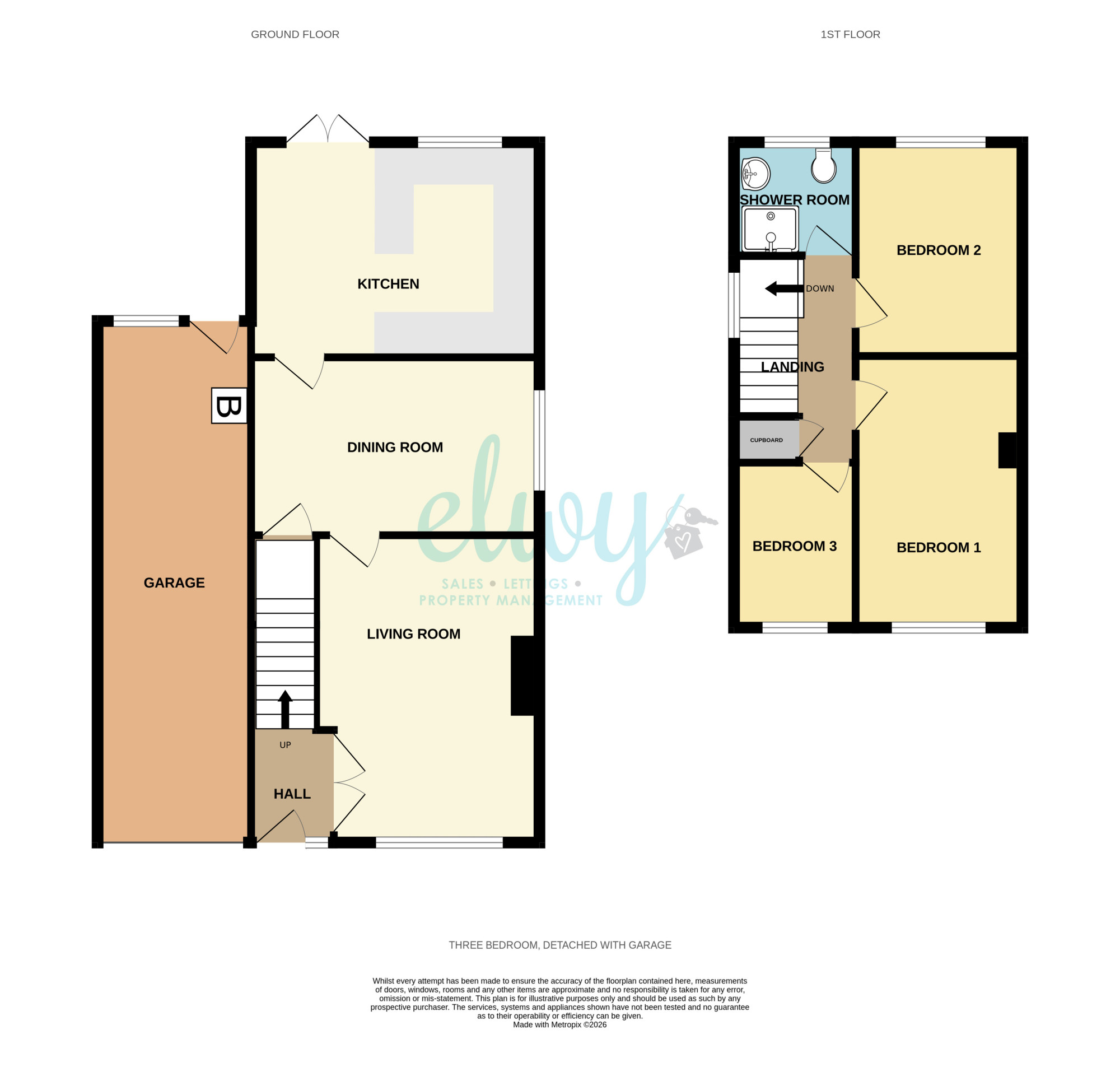 21, Rhodfa Maen Gwyn, Rhyl floorplan