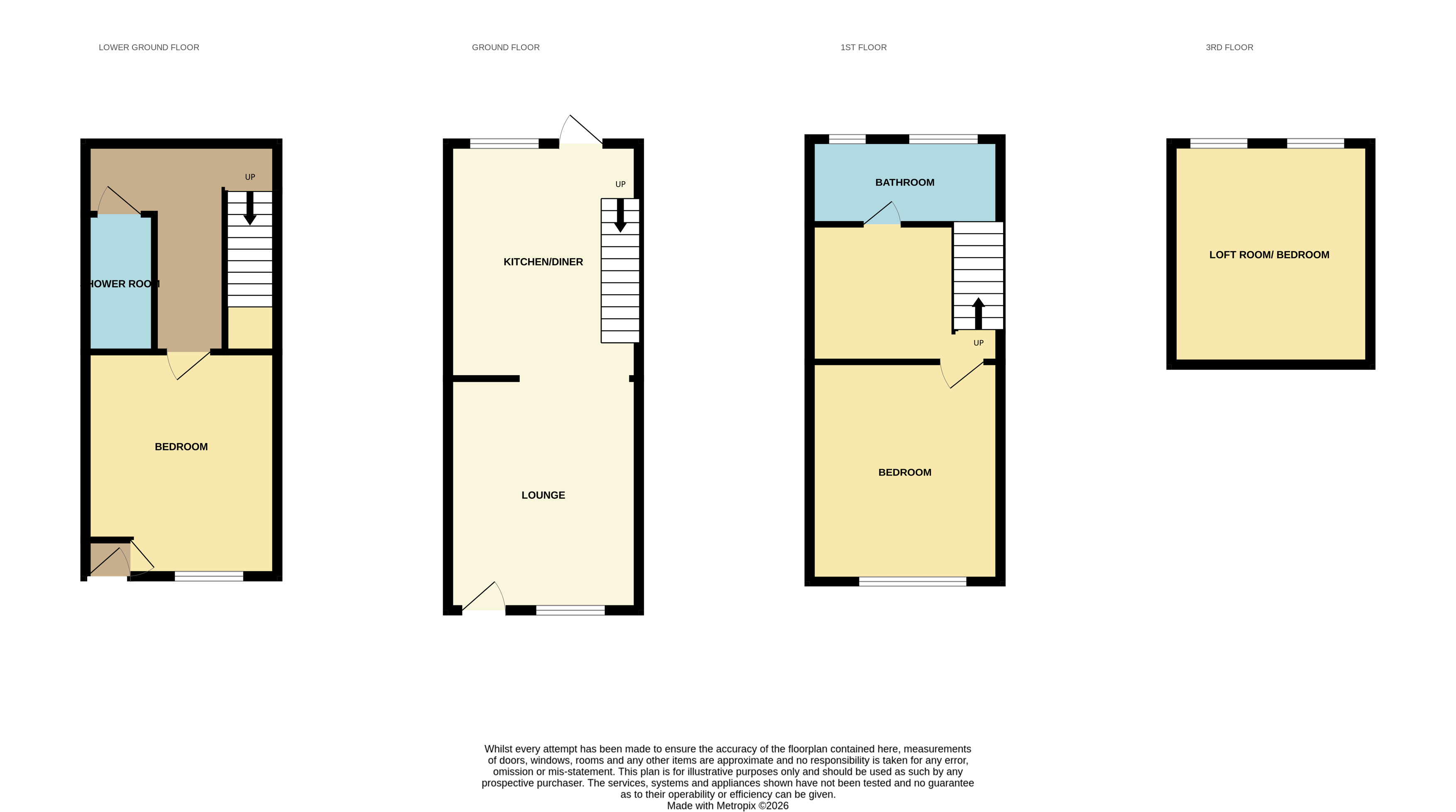 54, Town Street, Stockport floorplan