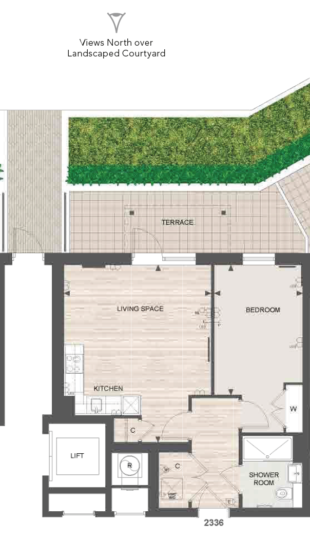 9, Castleton House, Beaufort Park, Colindale , London floorplan