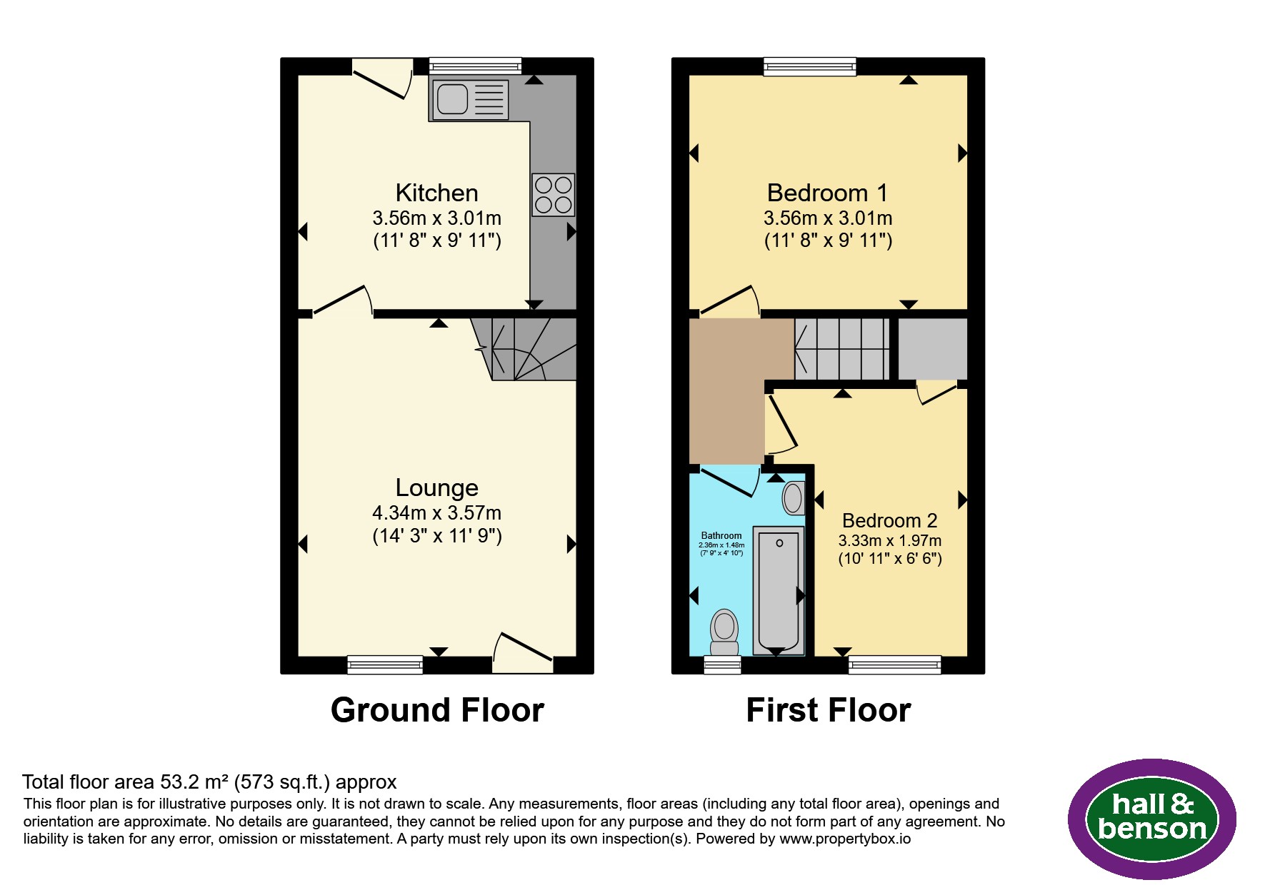 66, Beaulieu Way, Alfreton floorplan