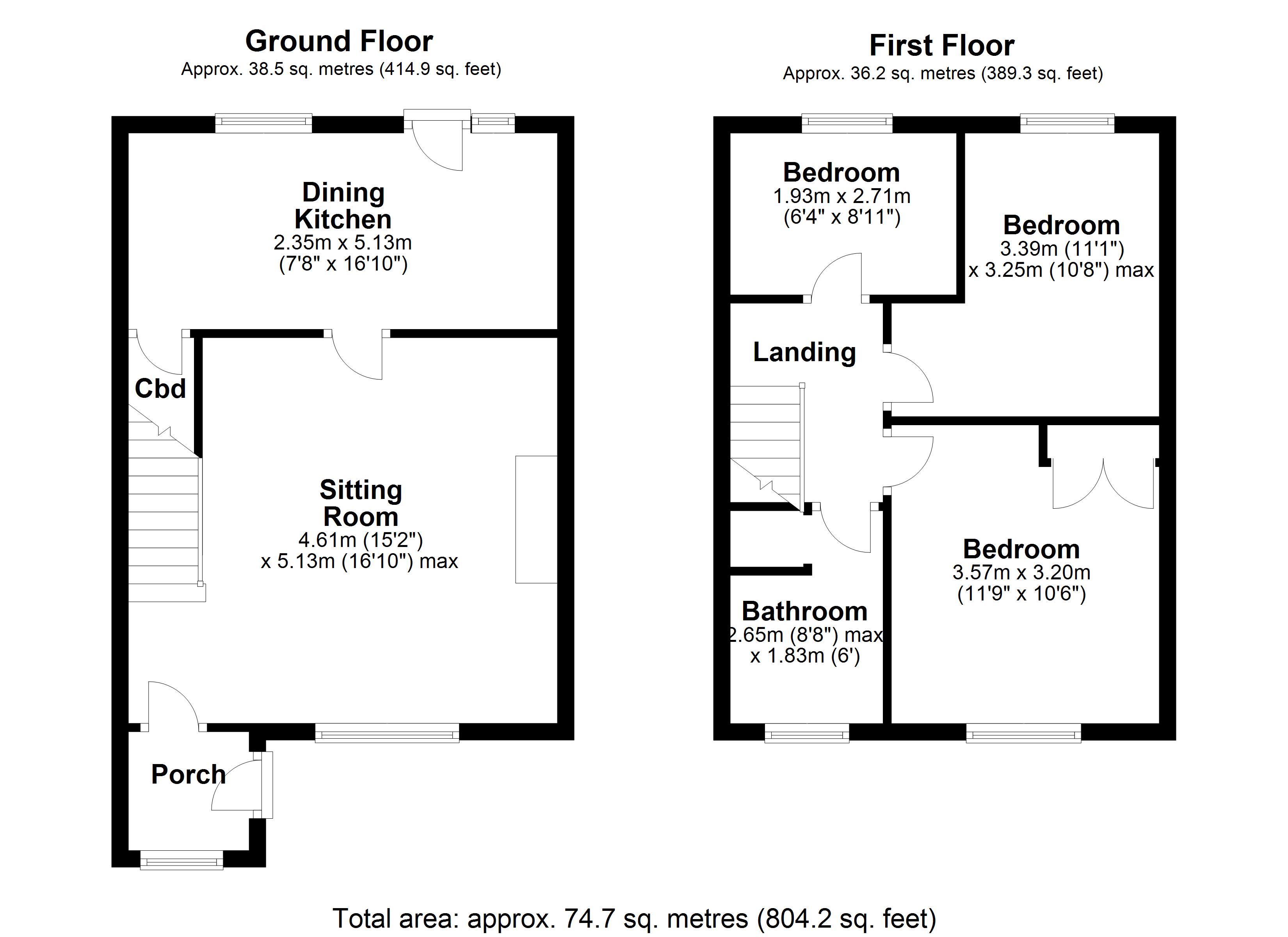 Ryecroft Lane, Scholes, Holmfirth HD9, 3 bedroom end terrace house for