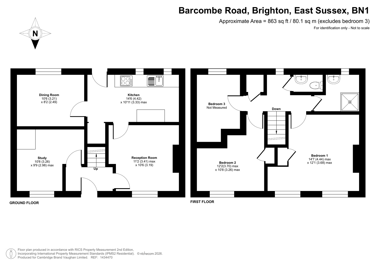 7, Barcombe Road, East Sussex floorplan