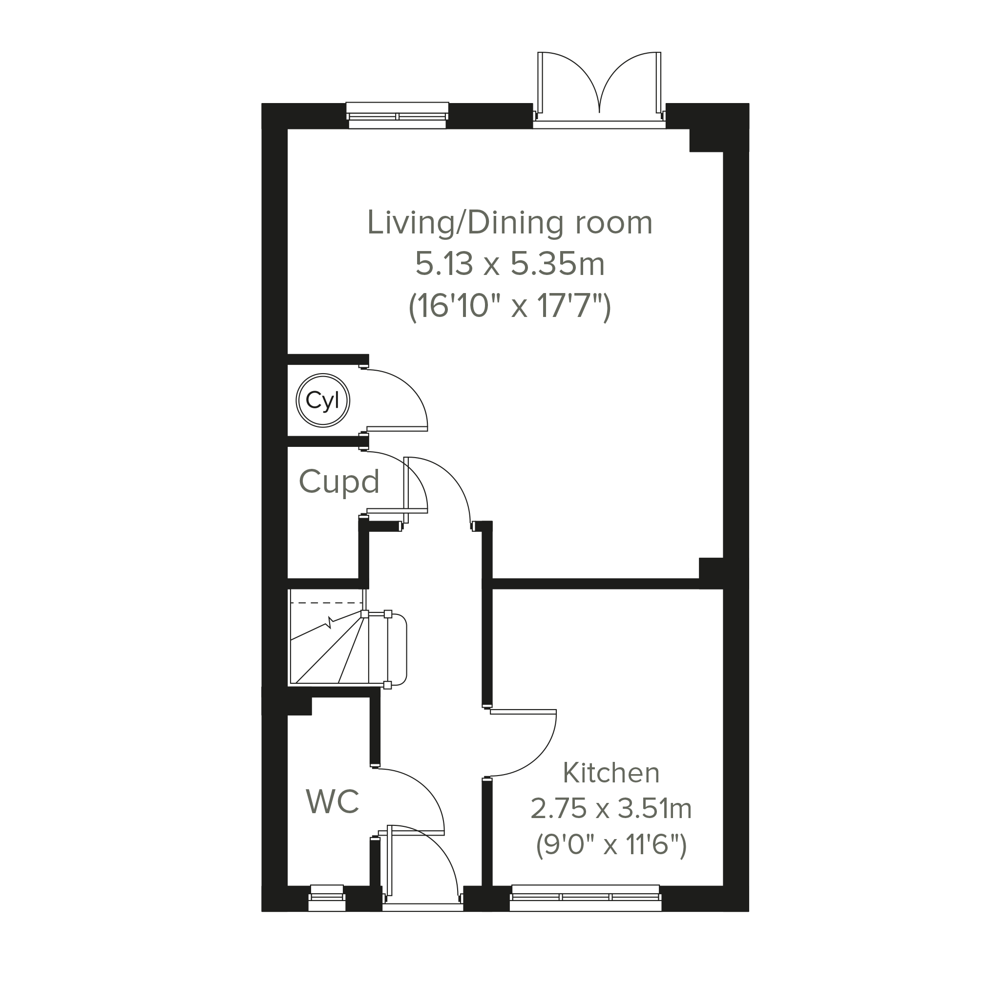 121, Sturt Road, Frimley Green, Camberley floorplan