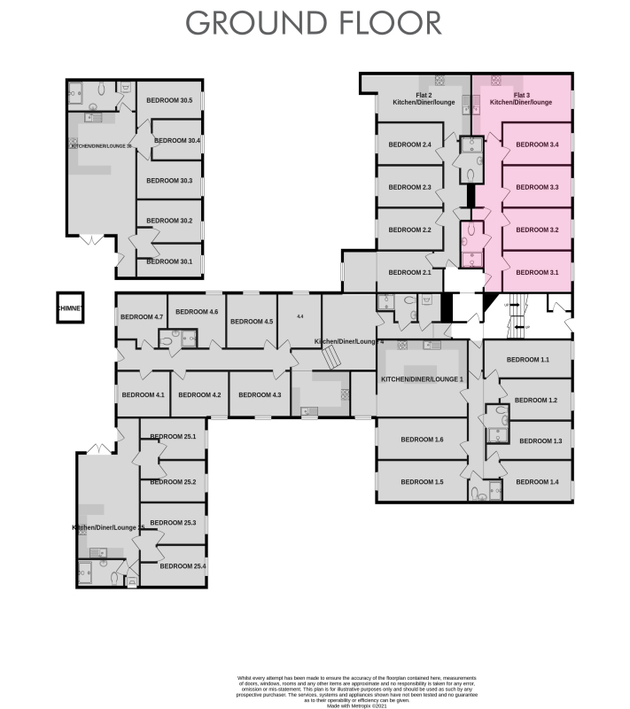 Flat 3, Shoe & Boot Factory, Flat 3, Shoe & Boot Factory, Leicester floorplan