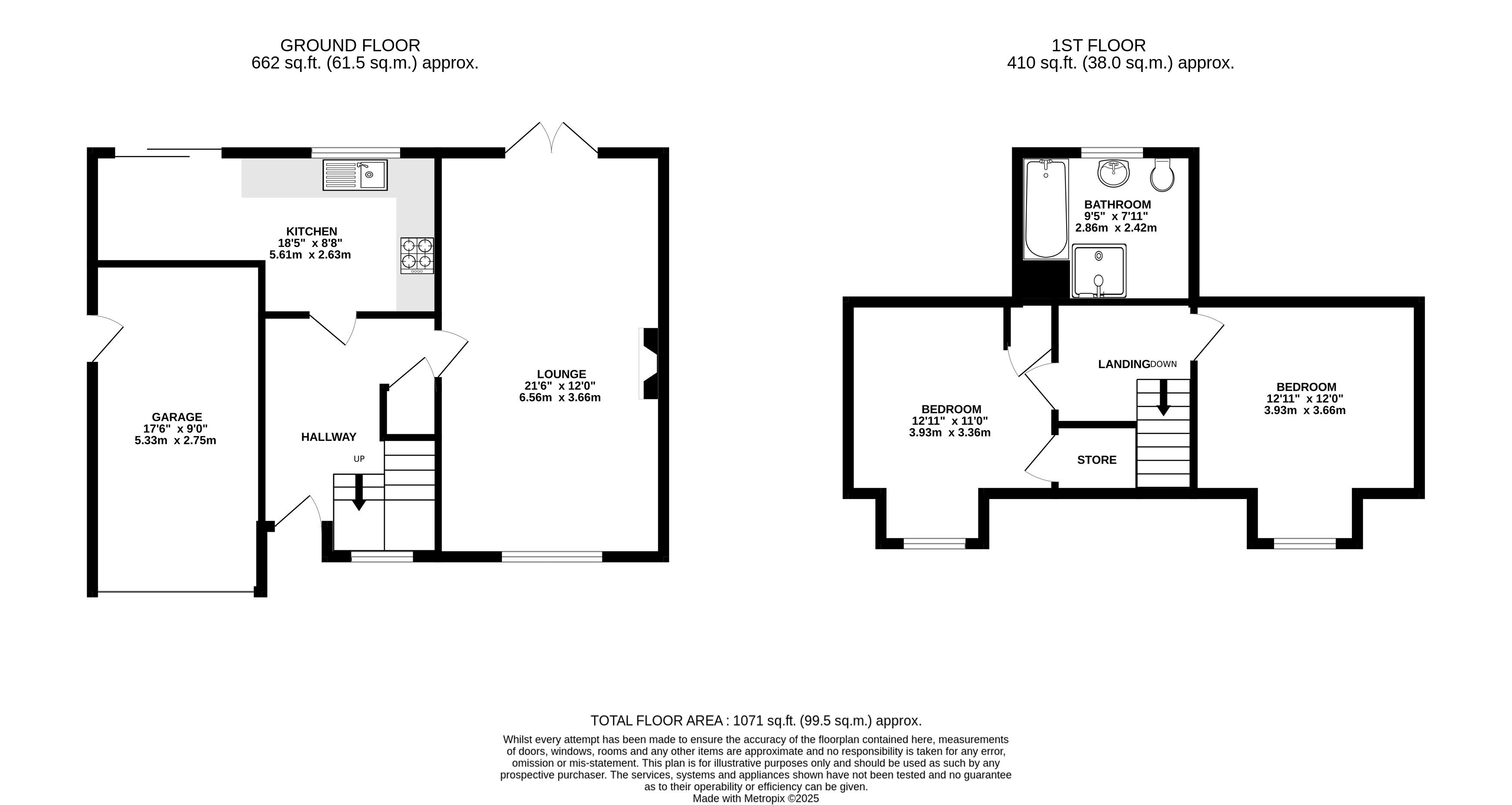 Hacienda, Villa Road, Keyworth floorplan