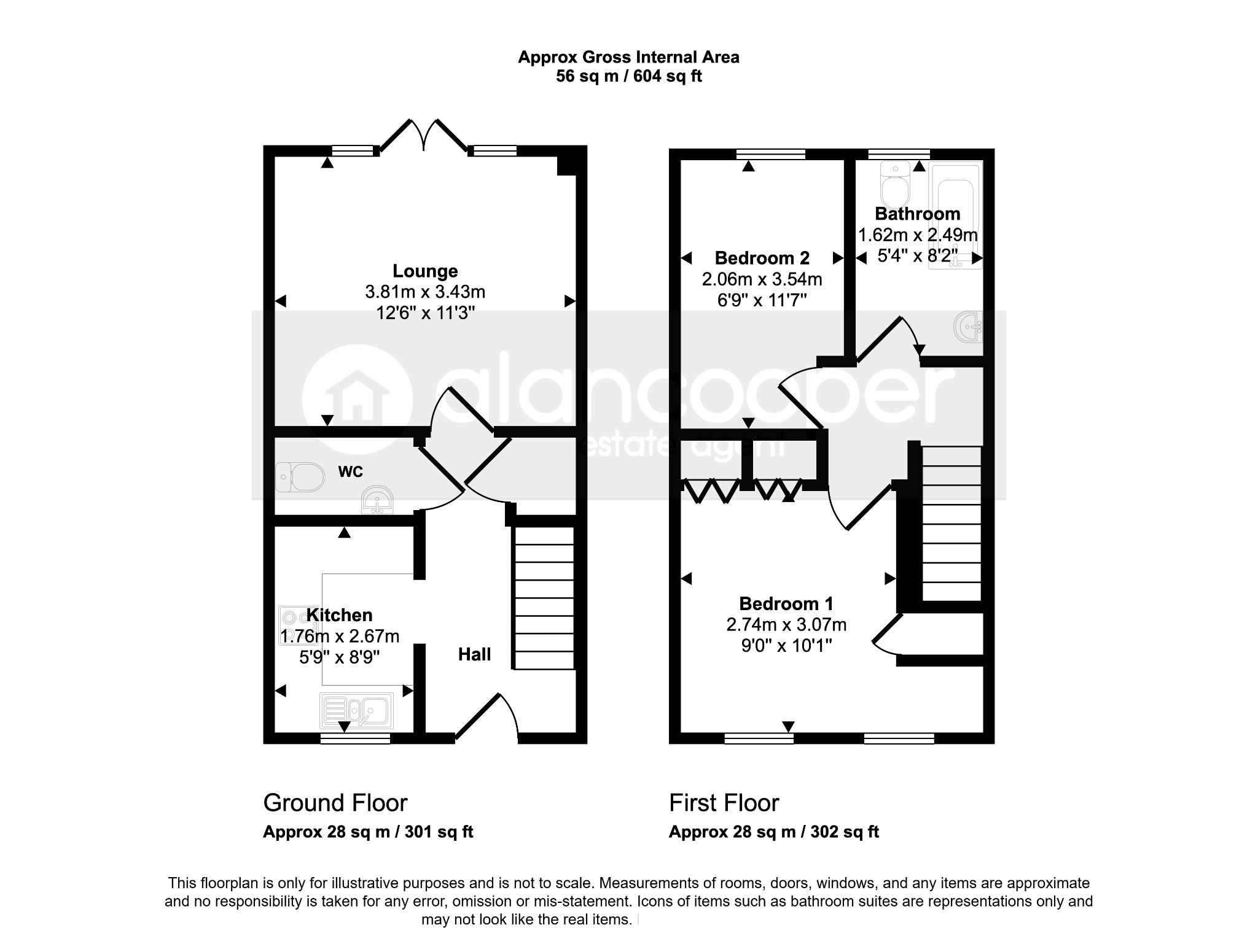 5, Portreath Drive, Nuneaton floorplan