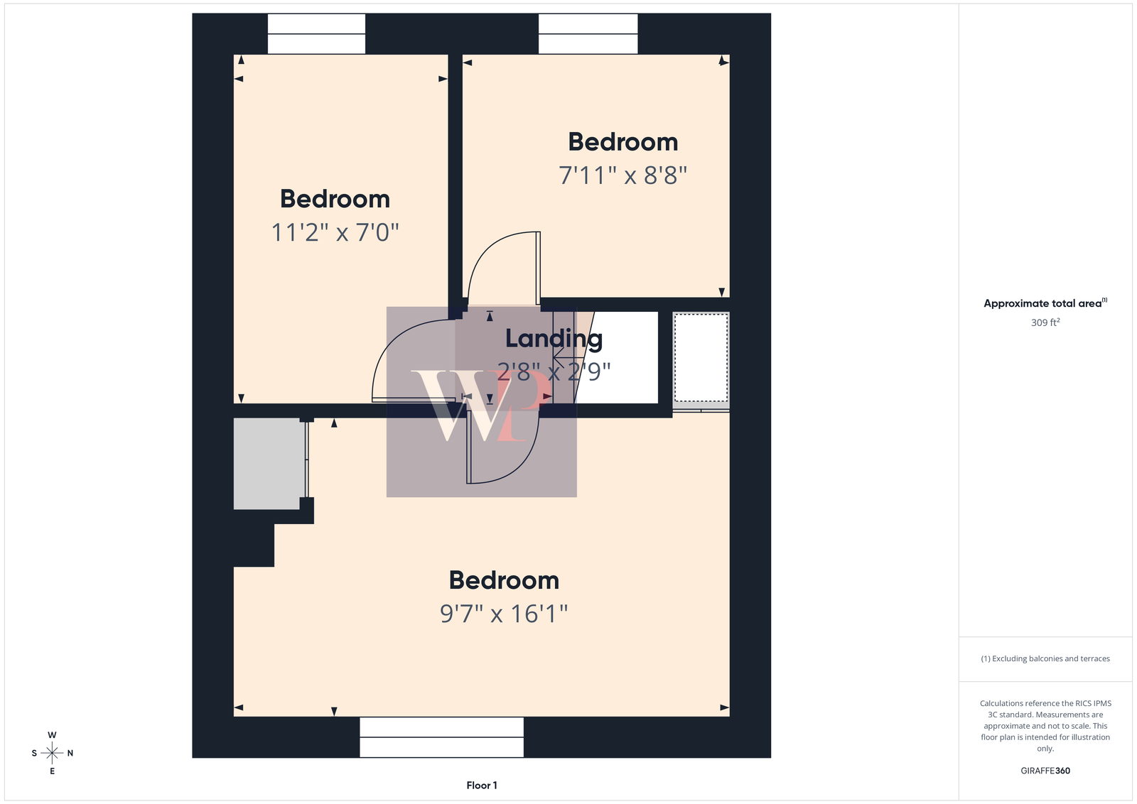 3, Hargham Close, Attleborough floorplan