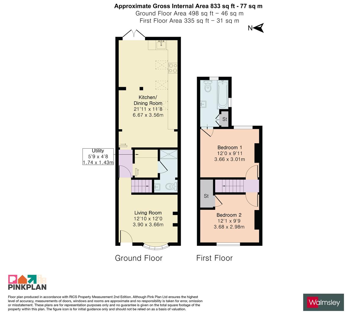38, Piggotts Road, Reading floorplan