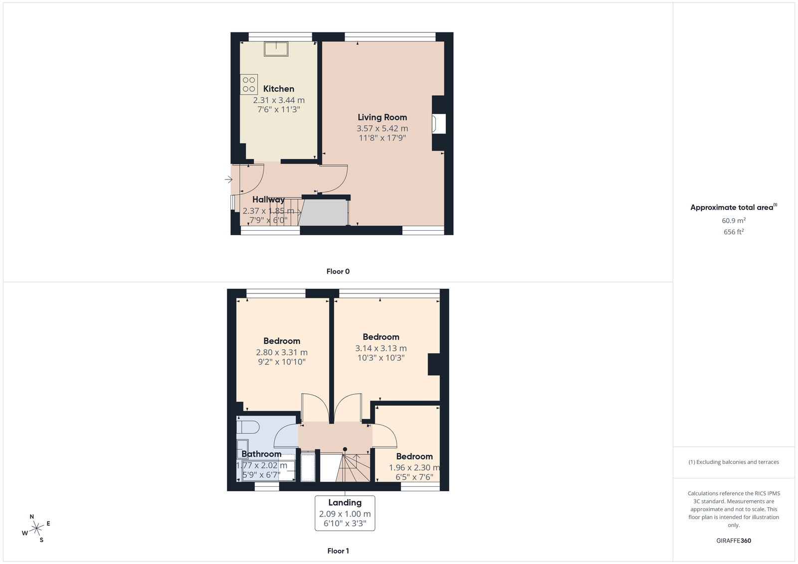 171, Occombe Valley Road, Paignton floorplan
