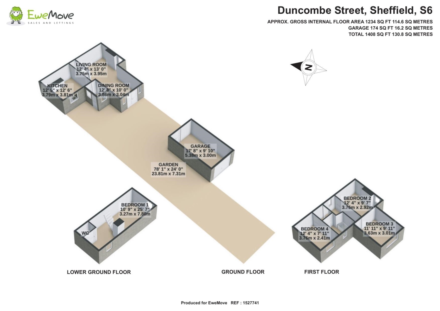 52-54, Duncombe Street, Sheffield floorplan