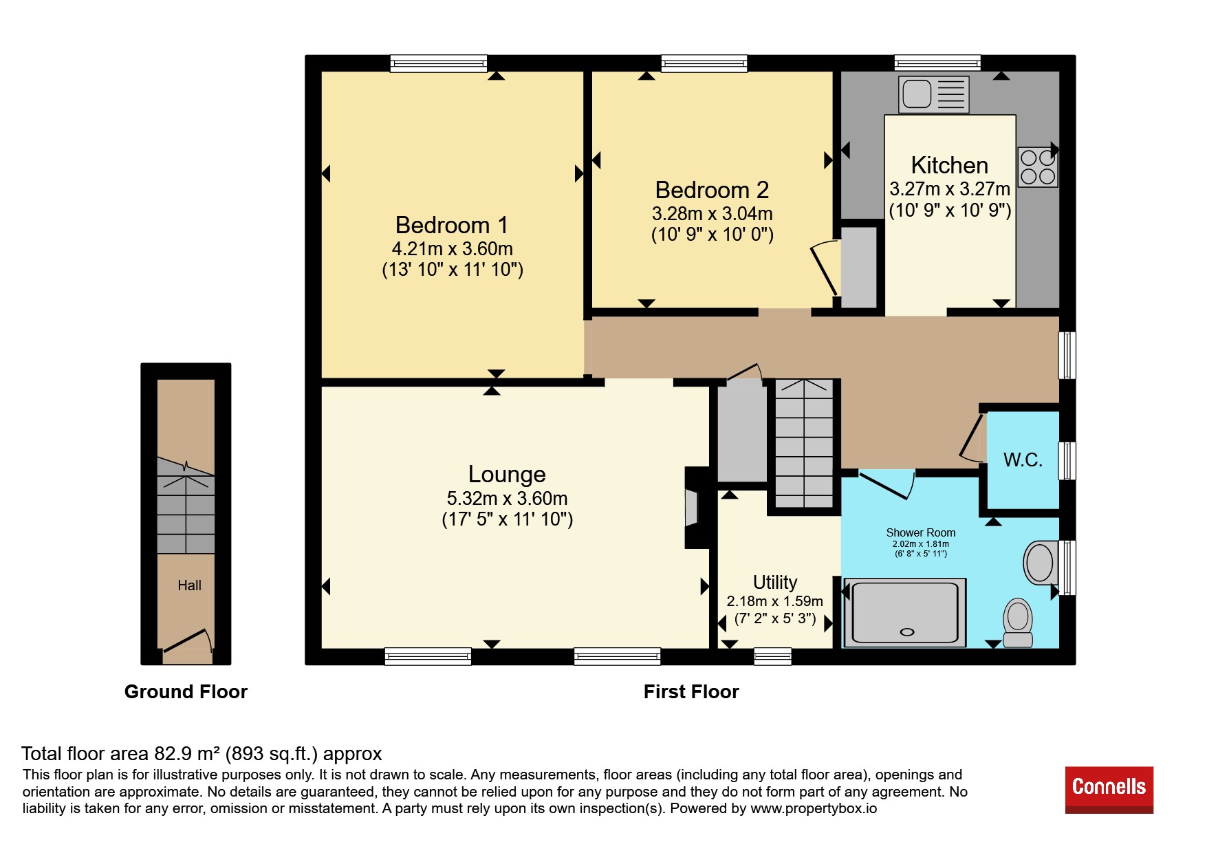 84, Brentford Avenue, Plymouth floorplan