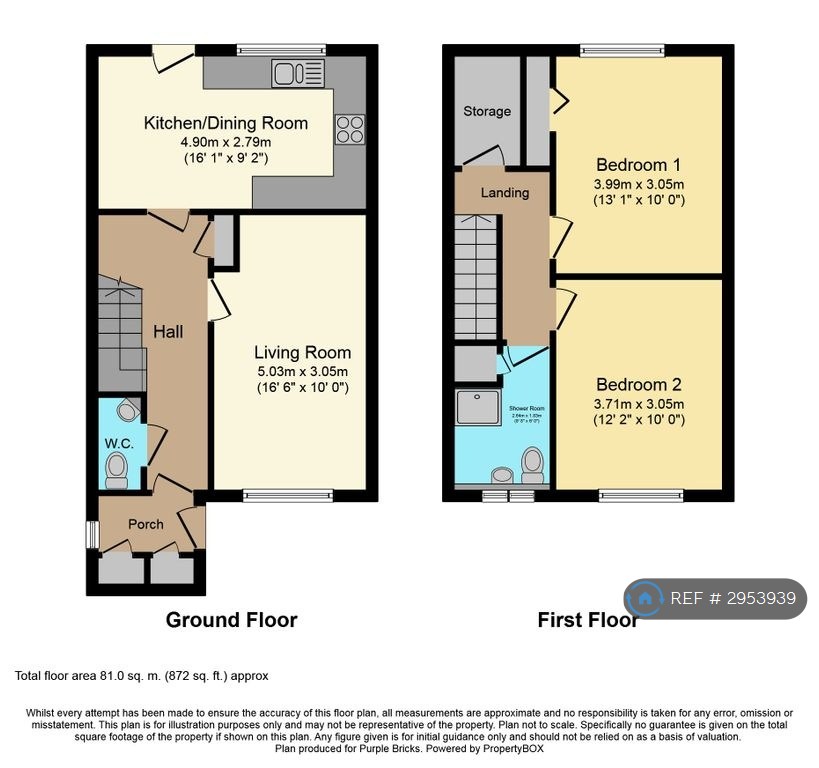 Woodgate Gardens, Birmingham floorplan