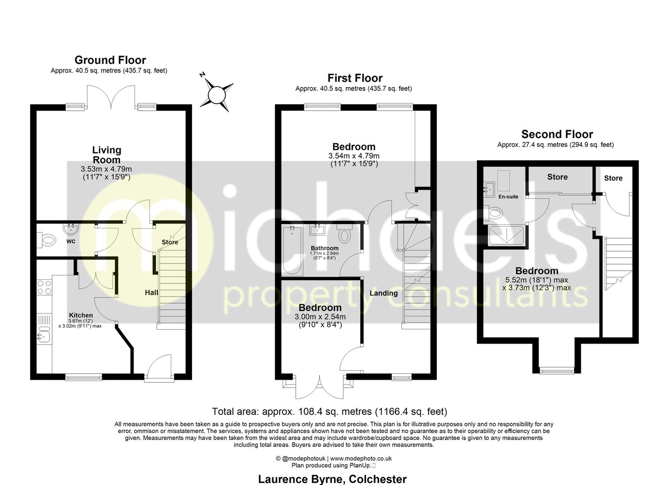 7, Laurence Byrne Avenue, Colchester floorplan