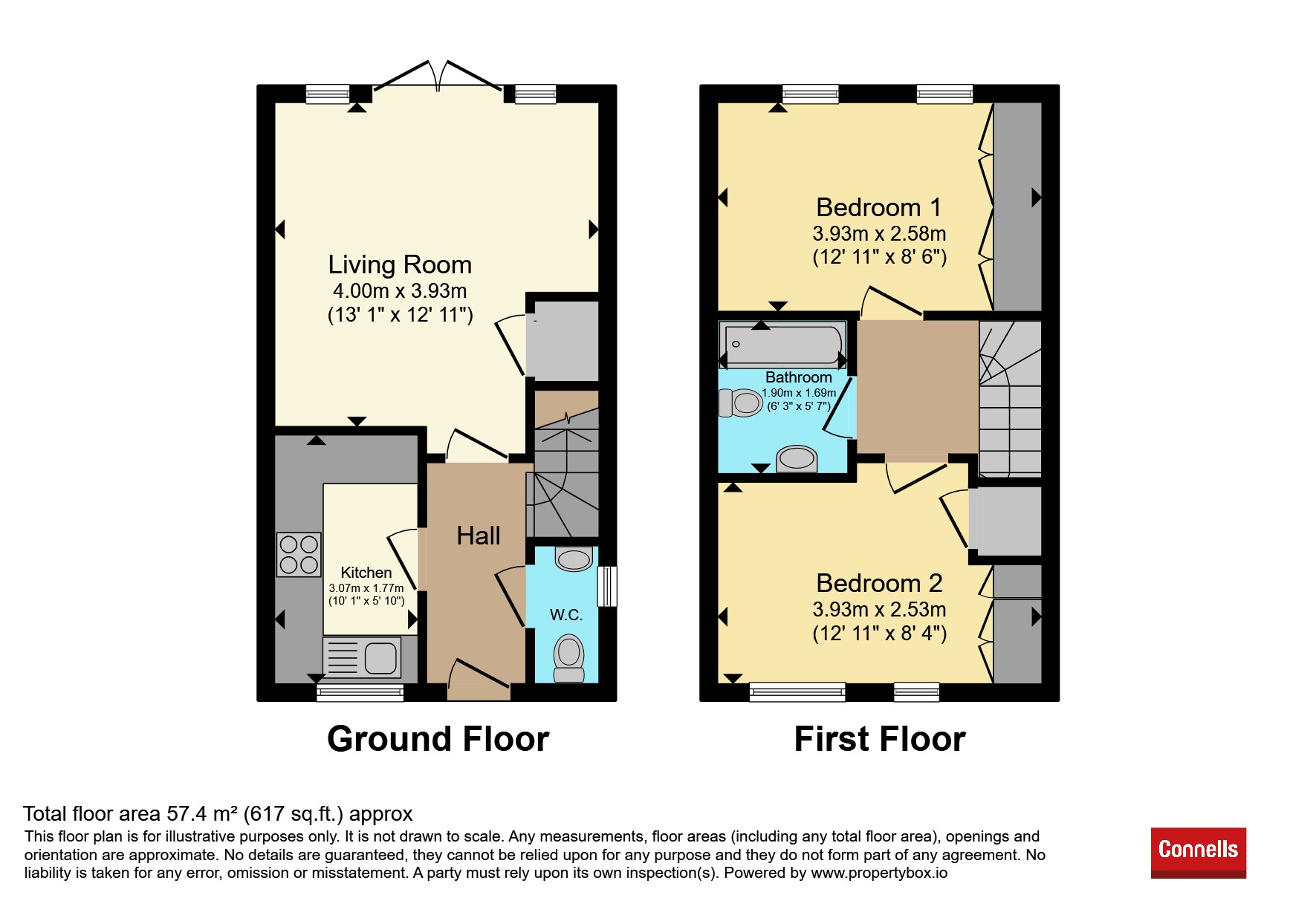 35, Kestrel Crescent, Witney floorplan