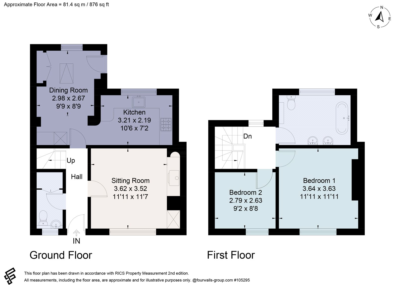 1 New Row,, Brockhampton, Gloucestershire floorplan