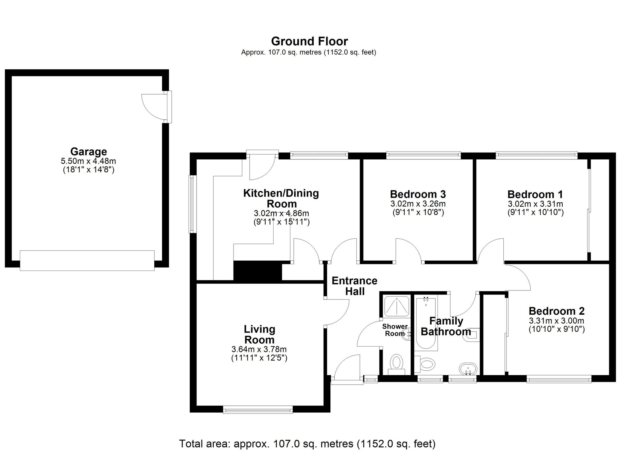 1 Little London Faringdon Road, Abingdon floorplan