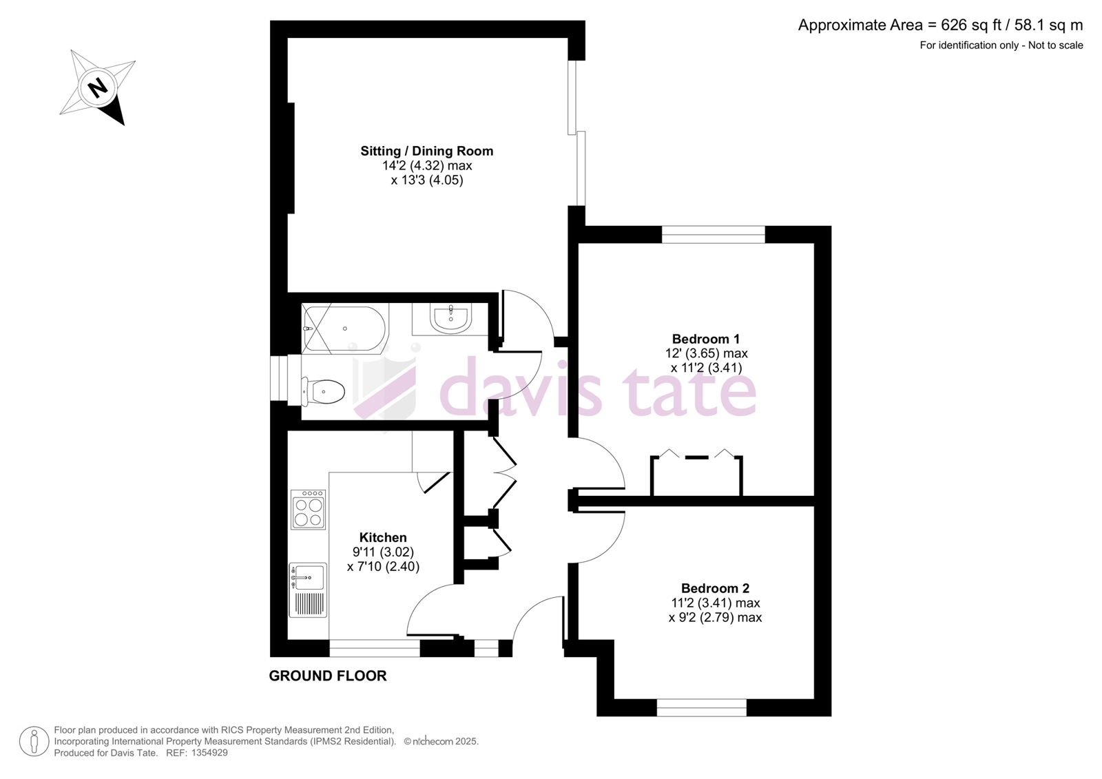 19, Sherwood Gardens, Oxfordshire floorplan