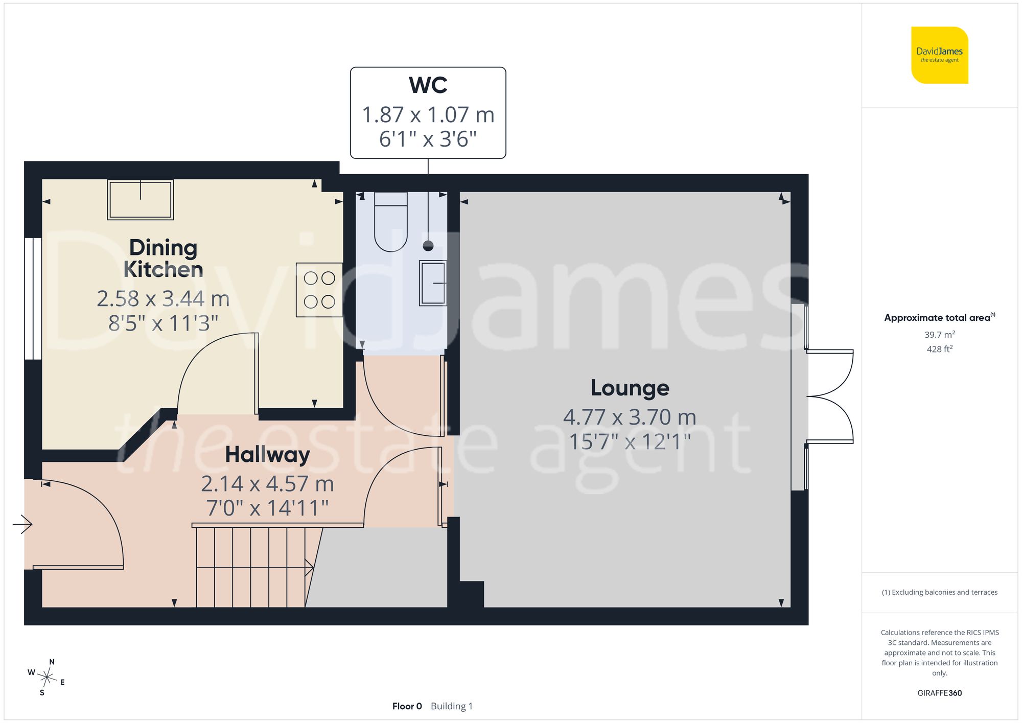 20 Binch Field Close, Nottingham floorplan