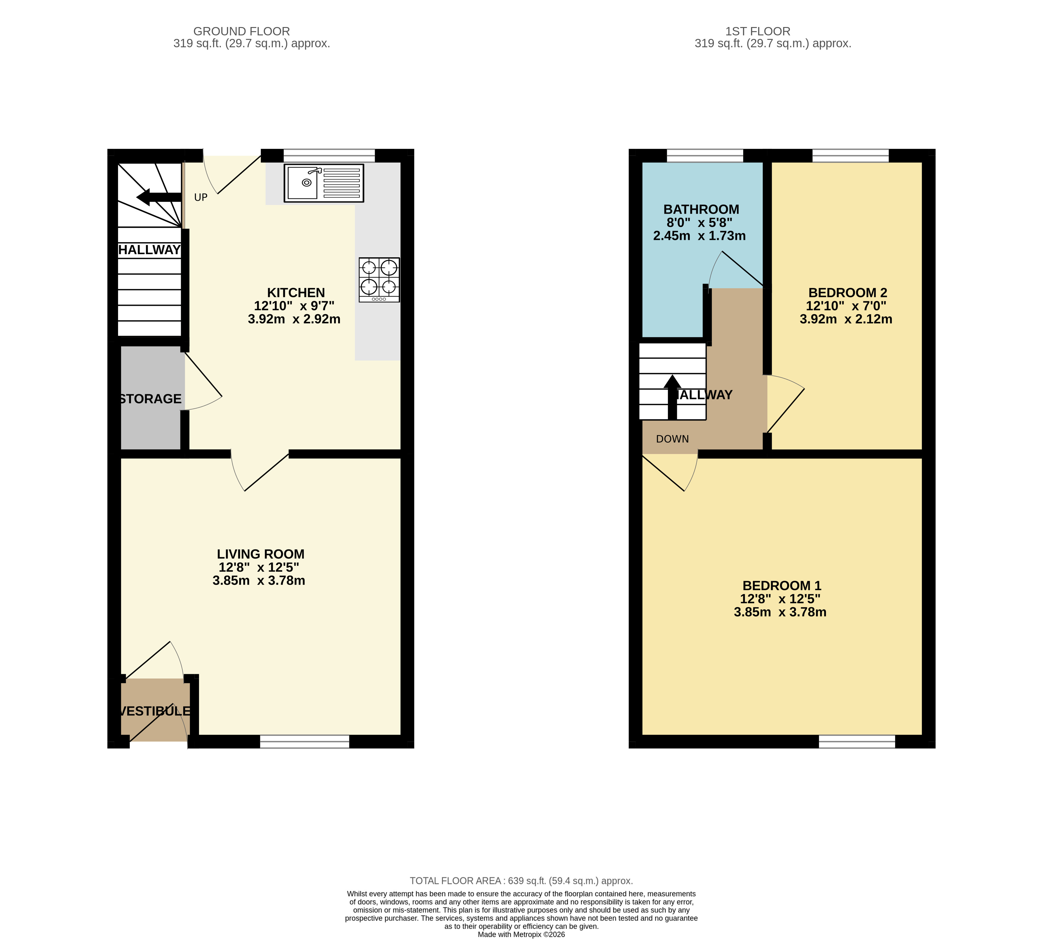 13, Howard Street, Manchester floorplan