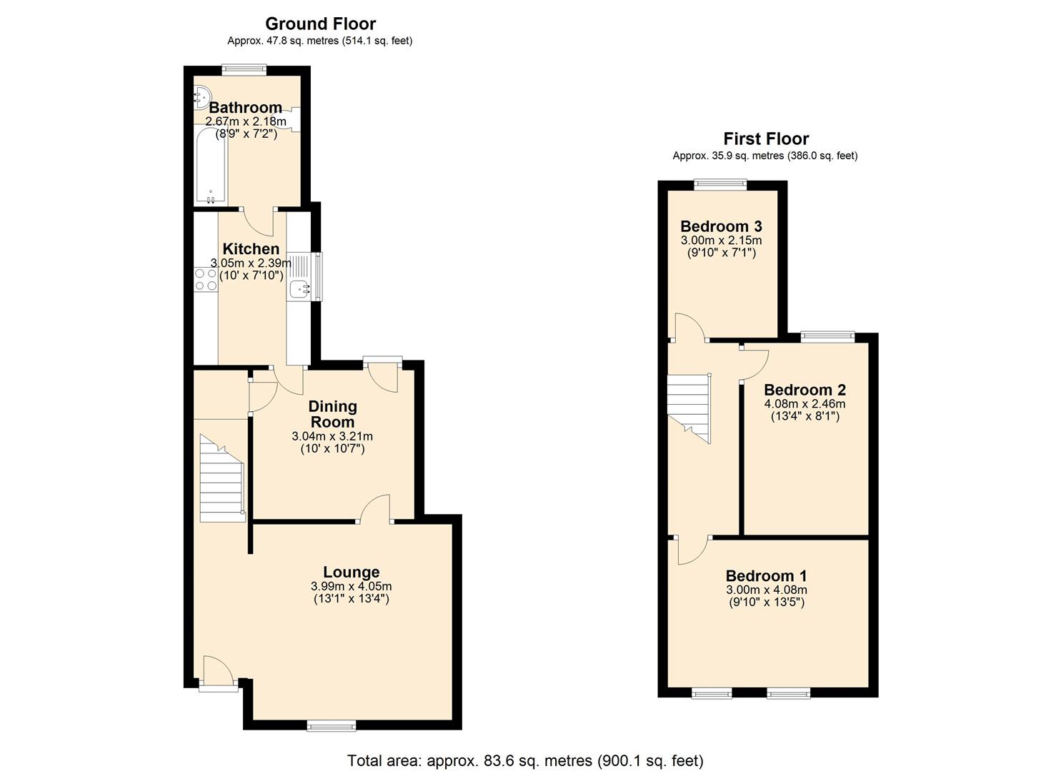 19, Ingle Road, Chatham floorplan