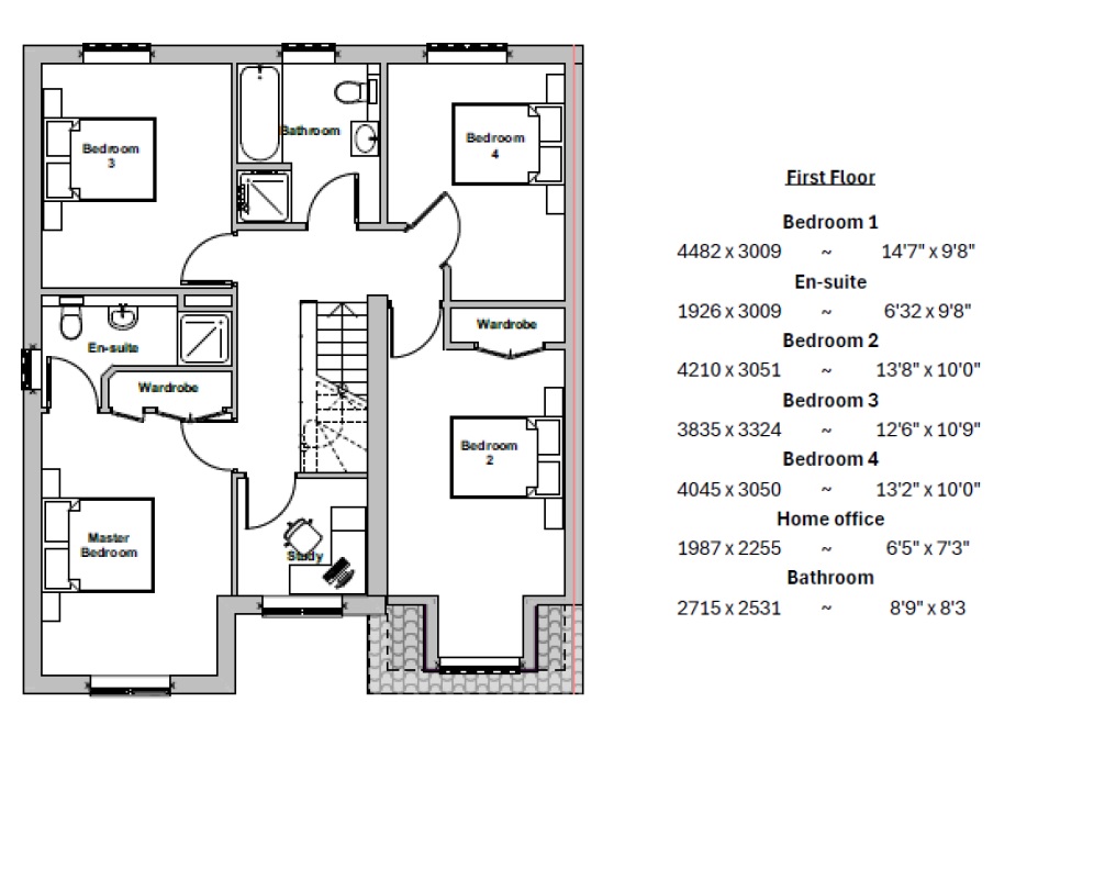 Plot 3, Whittlesey Gate, The Stamford, Peterborough Road, Peterborough floorplan