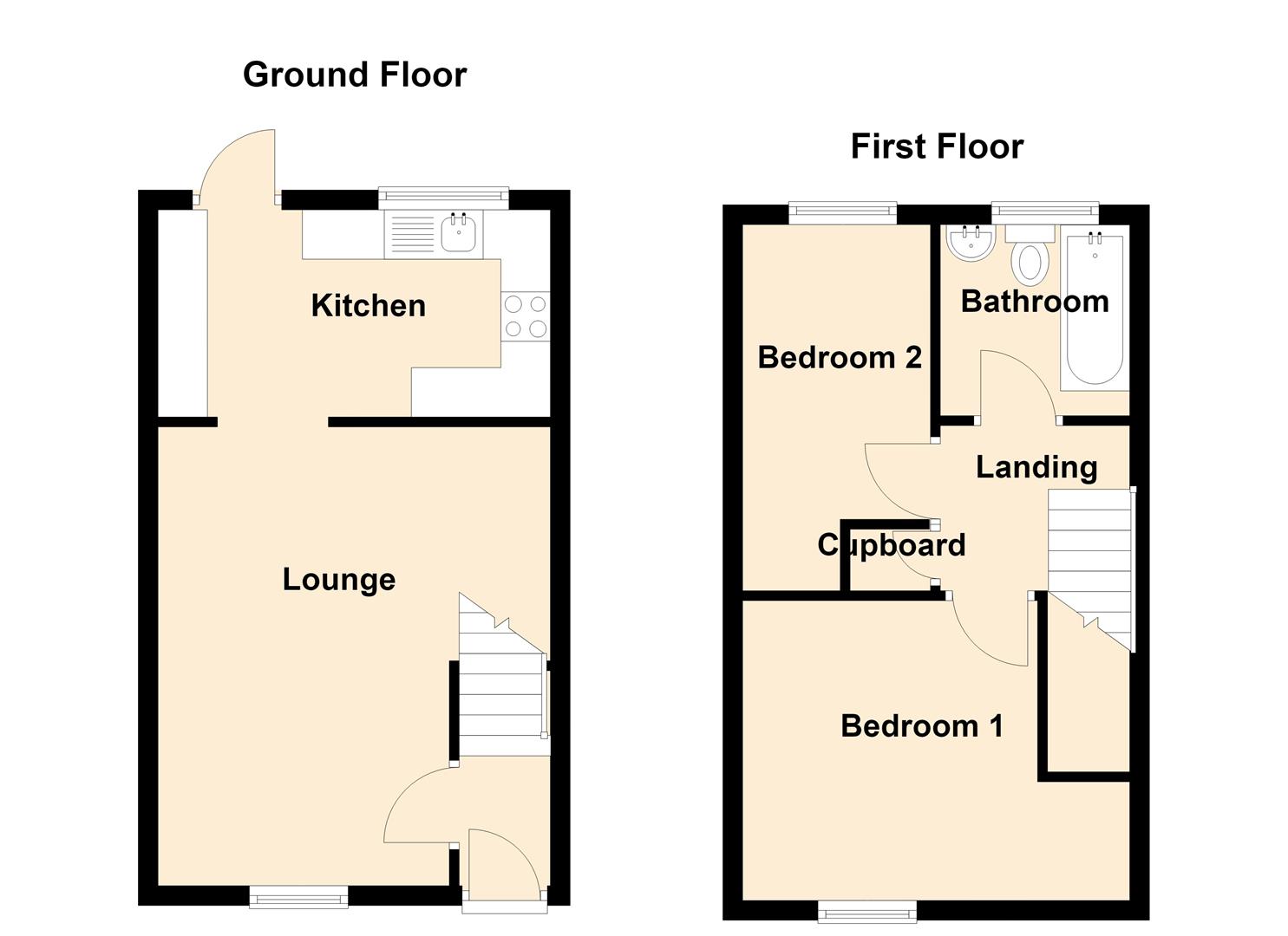 21, Clos Cilsaig, Llanelli floorplan