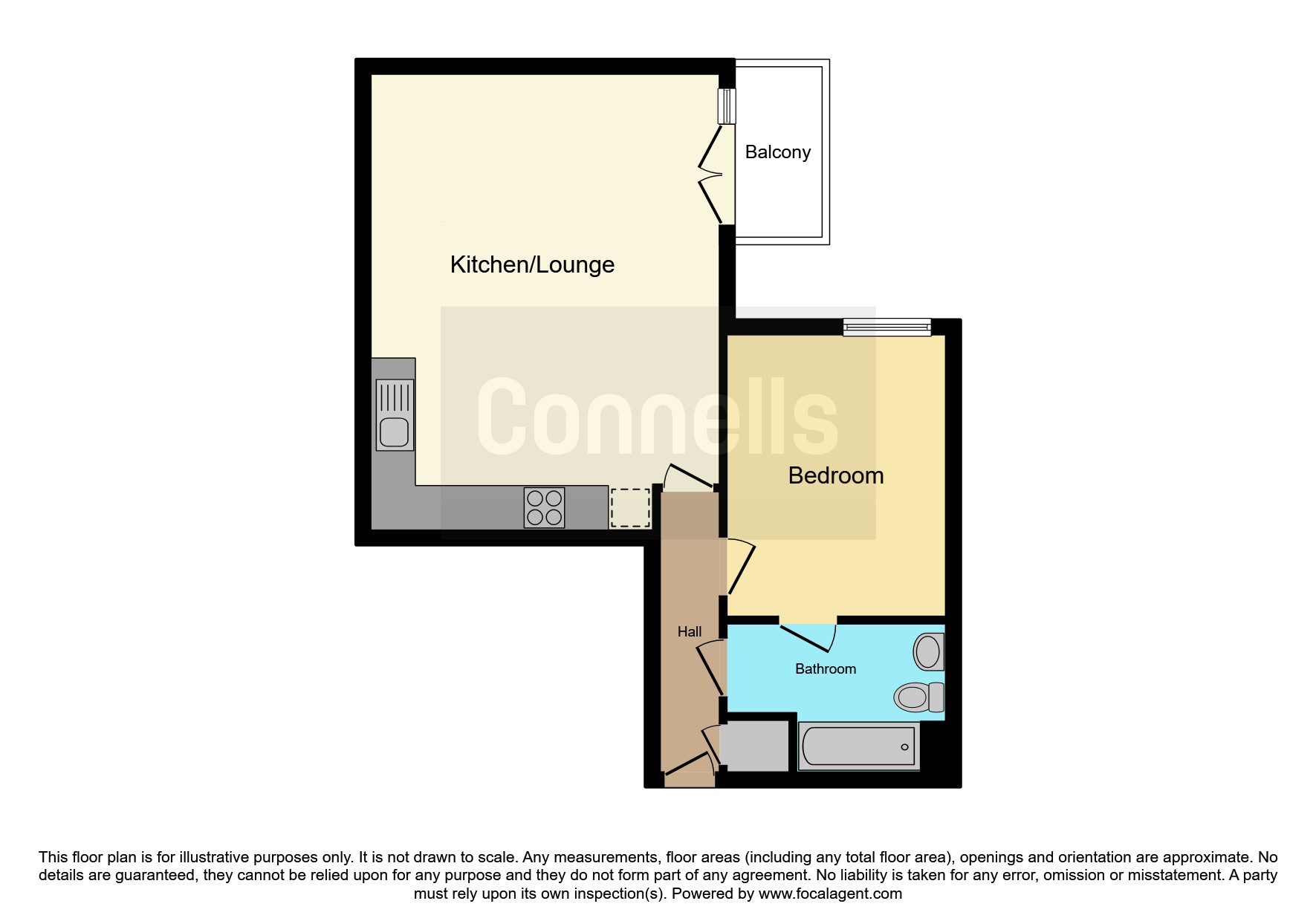 Flat 40, Foundry Court, Mill Street, Slough floorplan