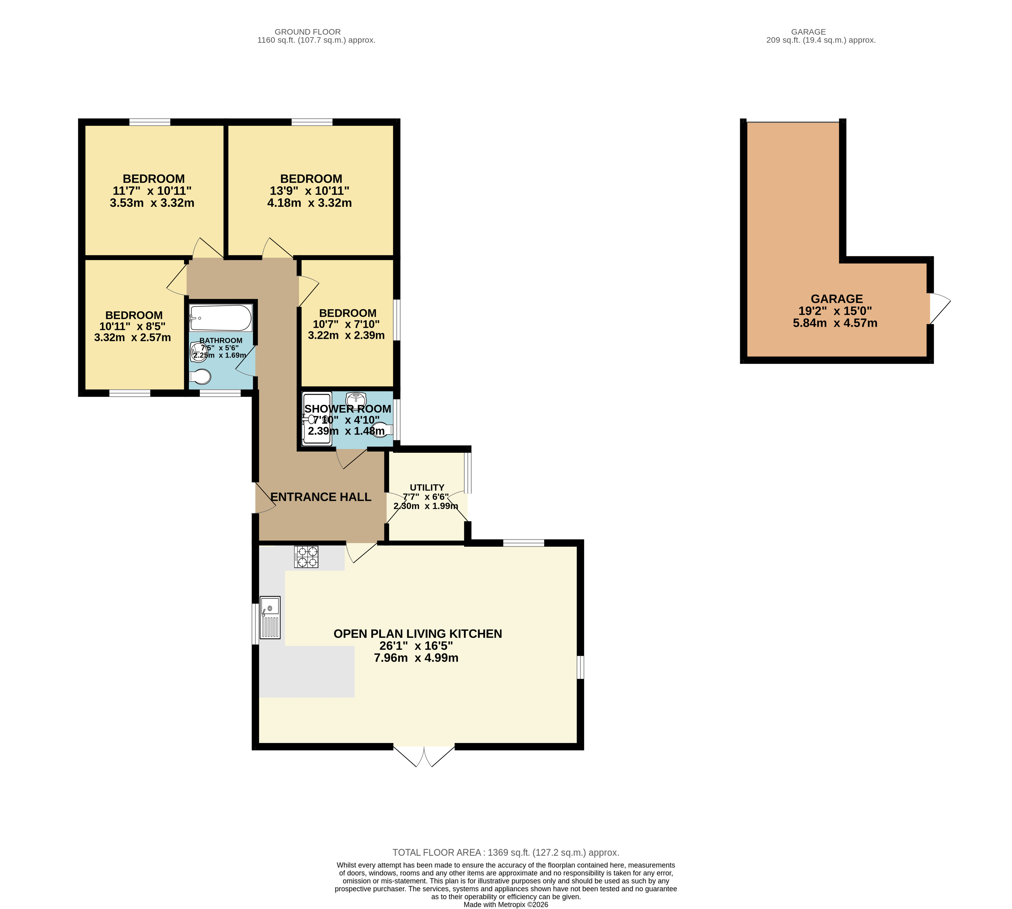 80, Jerusalem Road, Skellingthorpe floorplan