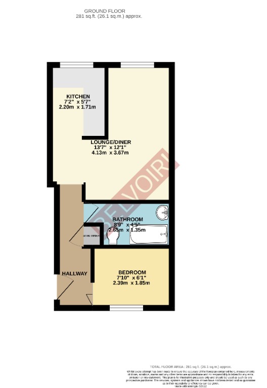23, St Michaels Mount, Hitchin floorplan