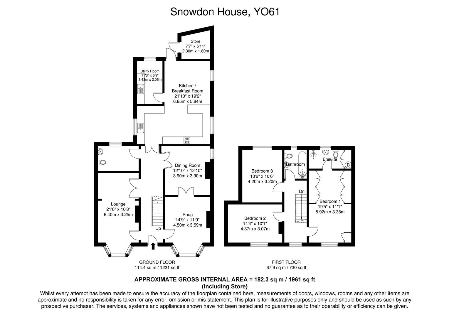Spring Street, York floorplan
