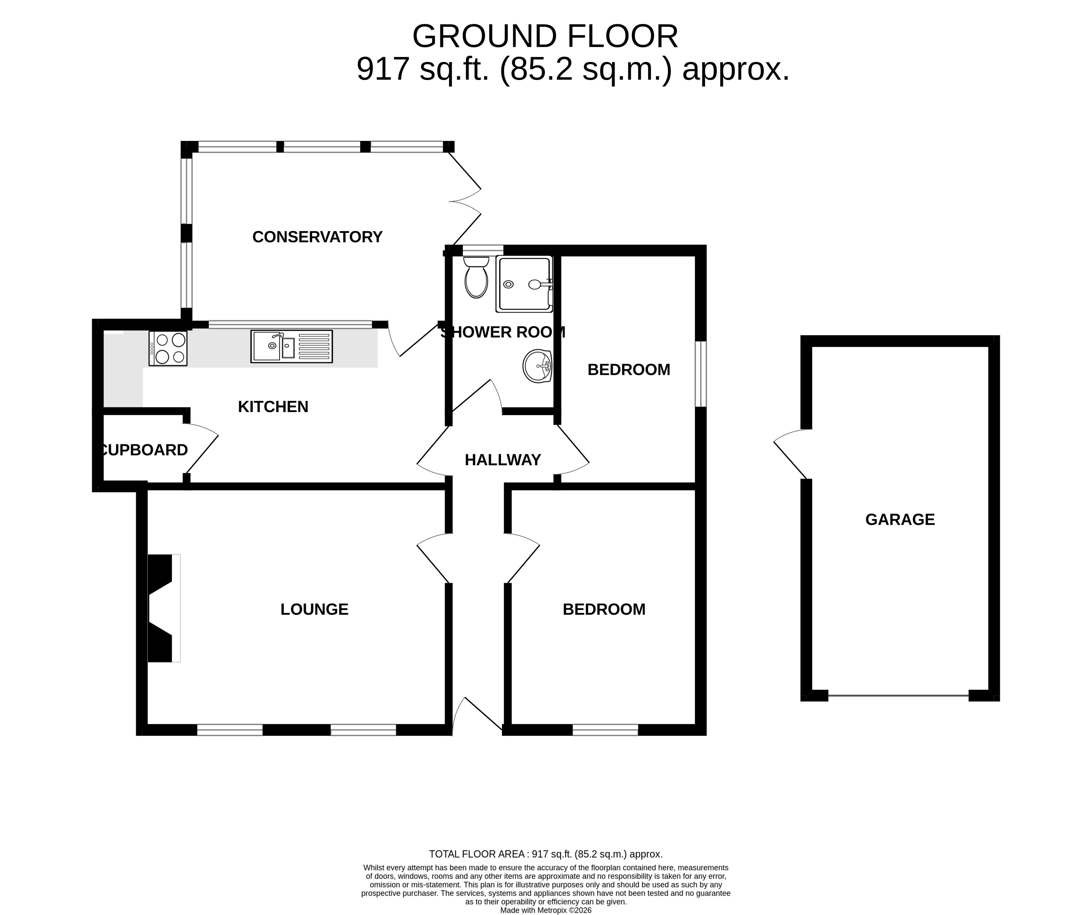 89, Langton Green, Suffolk floorplan
