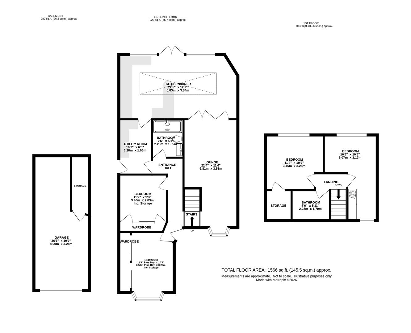 3, Westwood Avenue, Brentwood floorplan