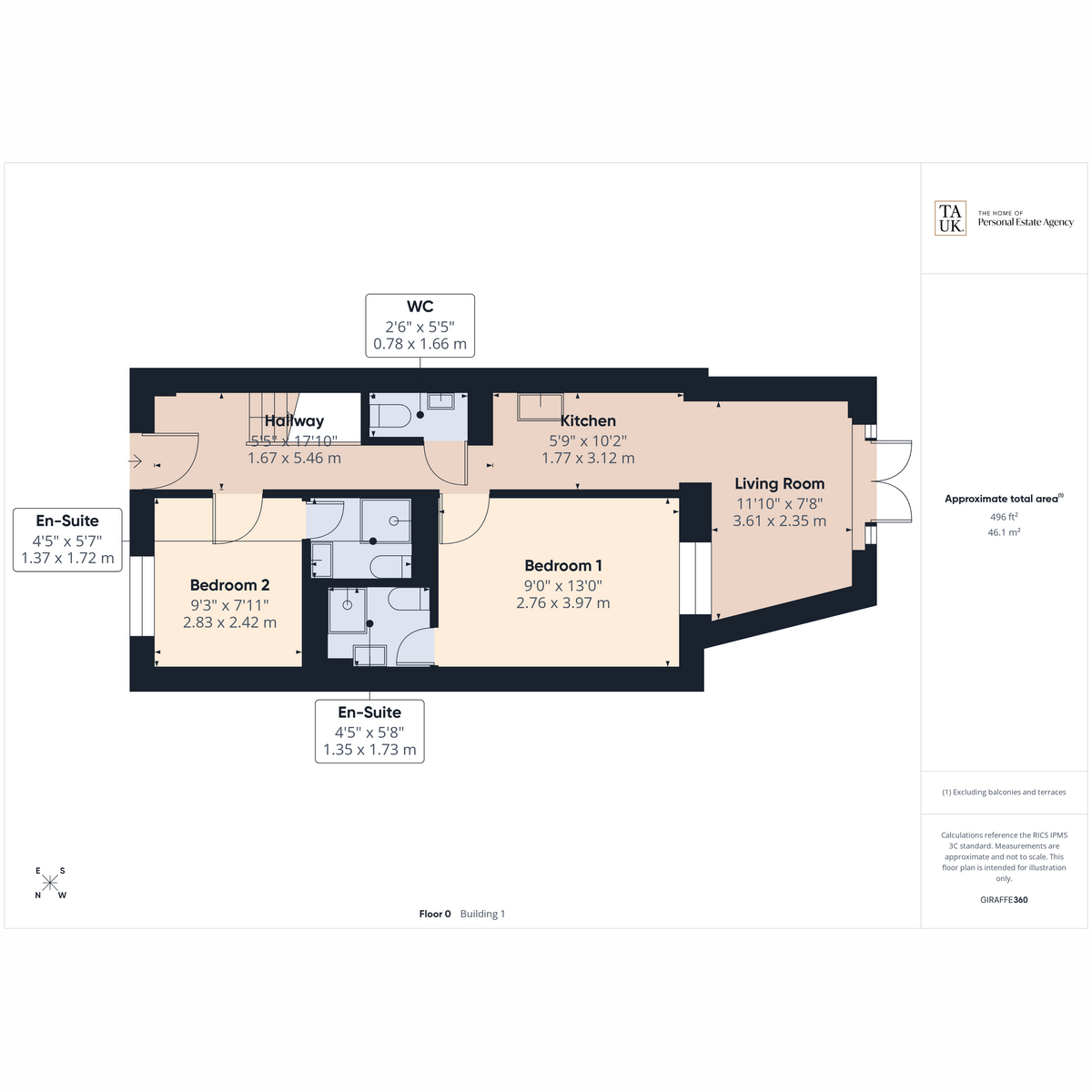 16, The Strand, Hayling Island floorplan