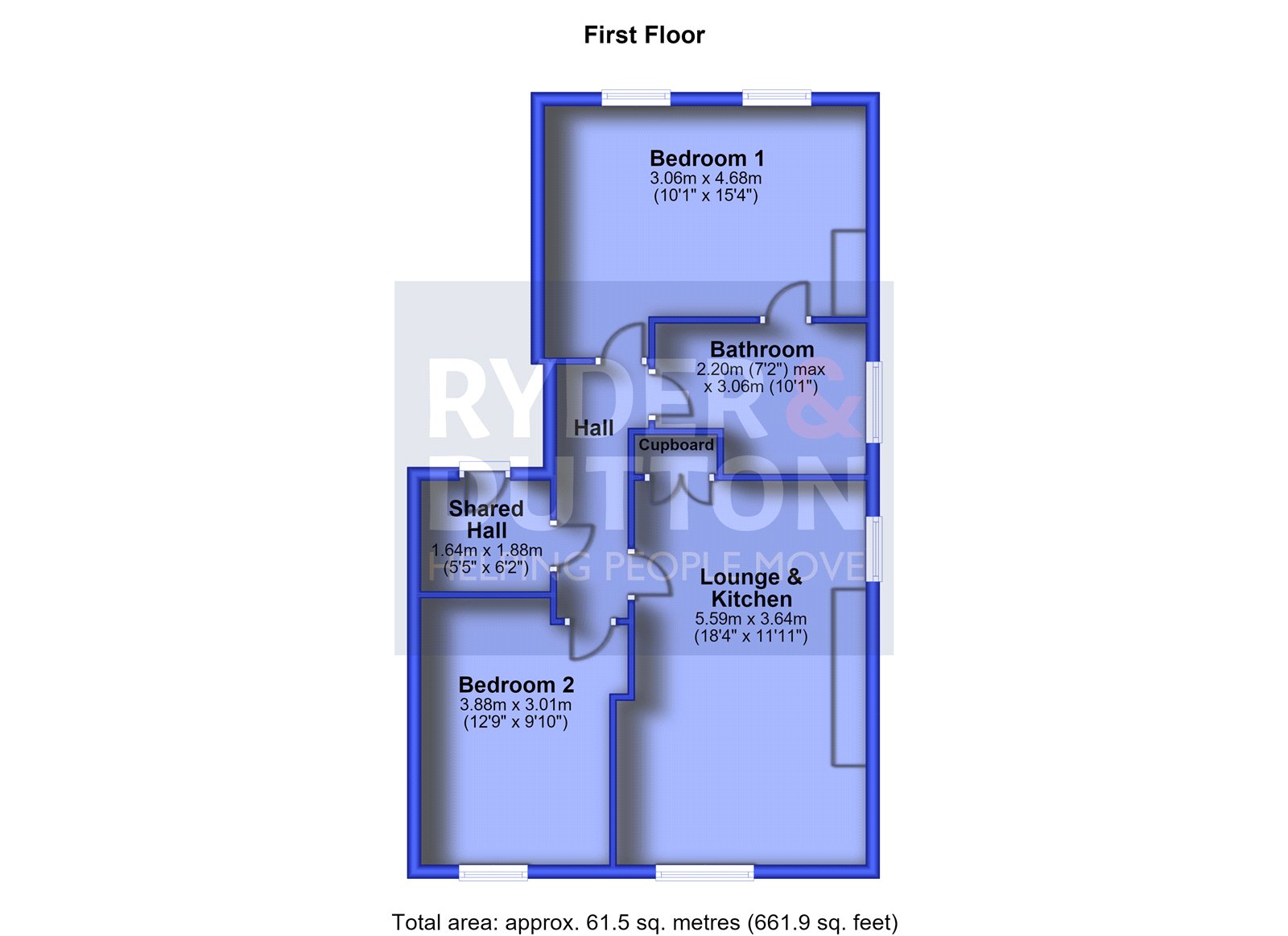 4, Gatehead House, Delph floorplan
