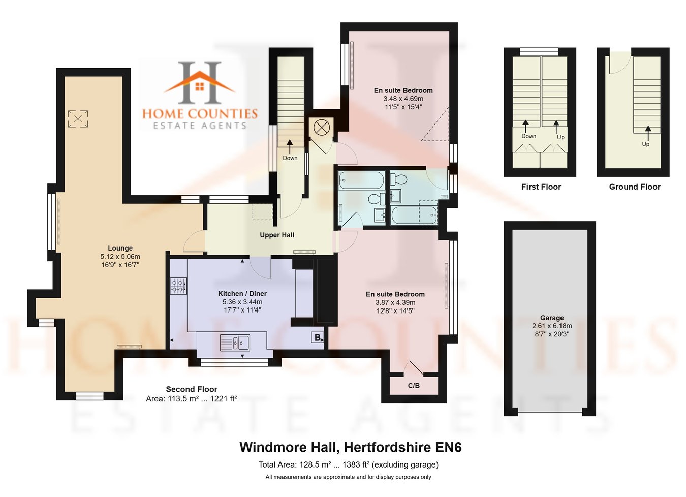 6 Windmore Hall, Mutton Lane, Potters Bar floorplan