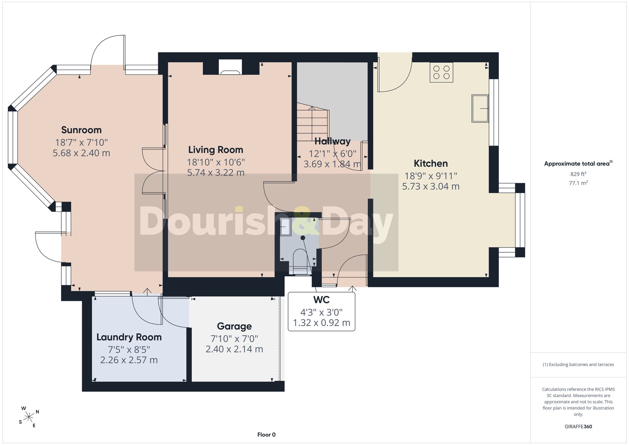 7 Bartlett Close, Stafford floorplan