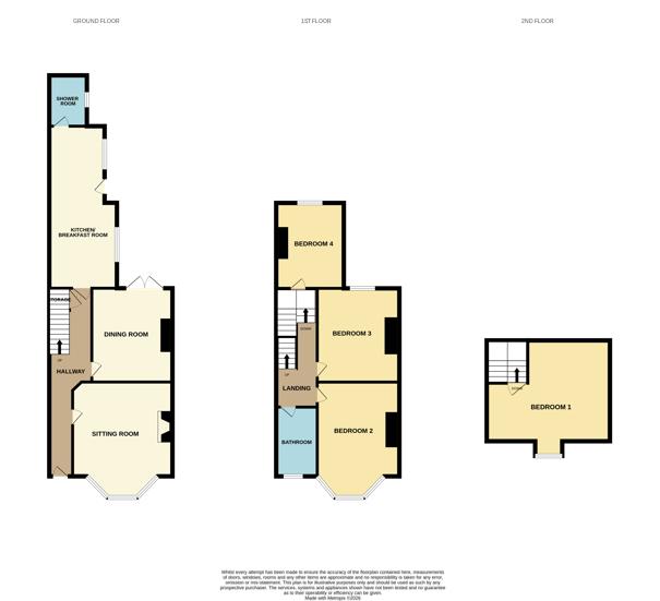 29, Alexandra Road, Lowestoft floorplan