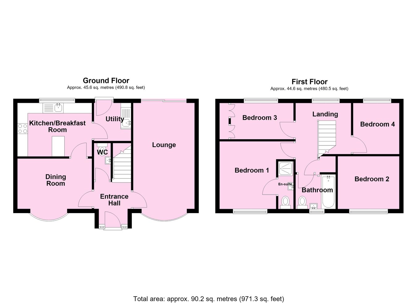 30, Devitt Way, Leicester floorplan