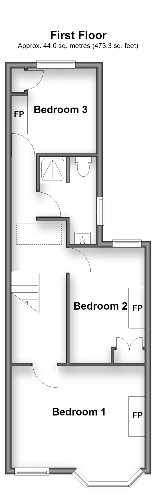 Burnham Road, Dartford floorplan
