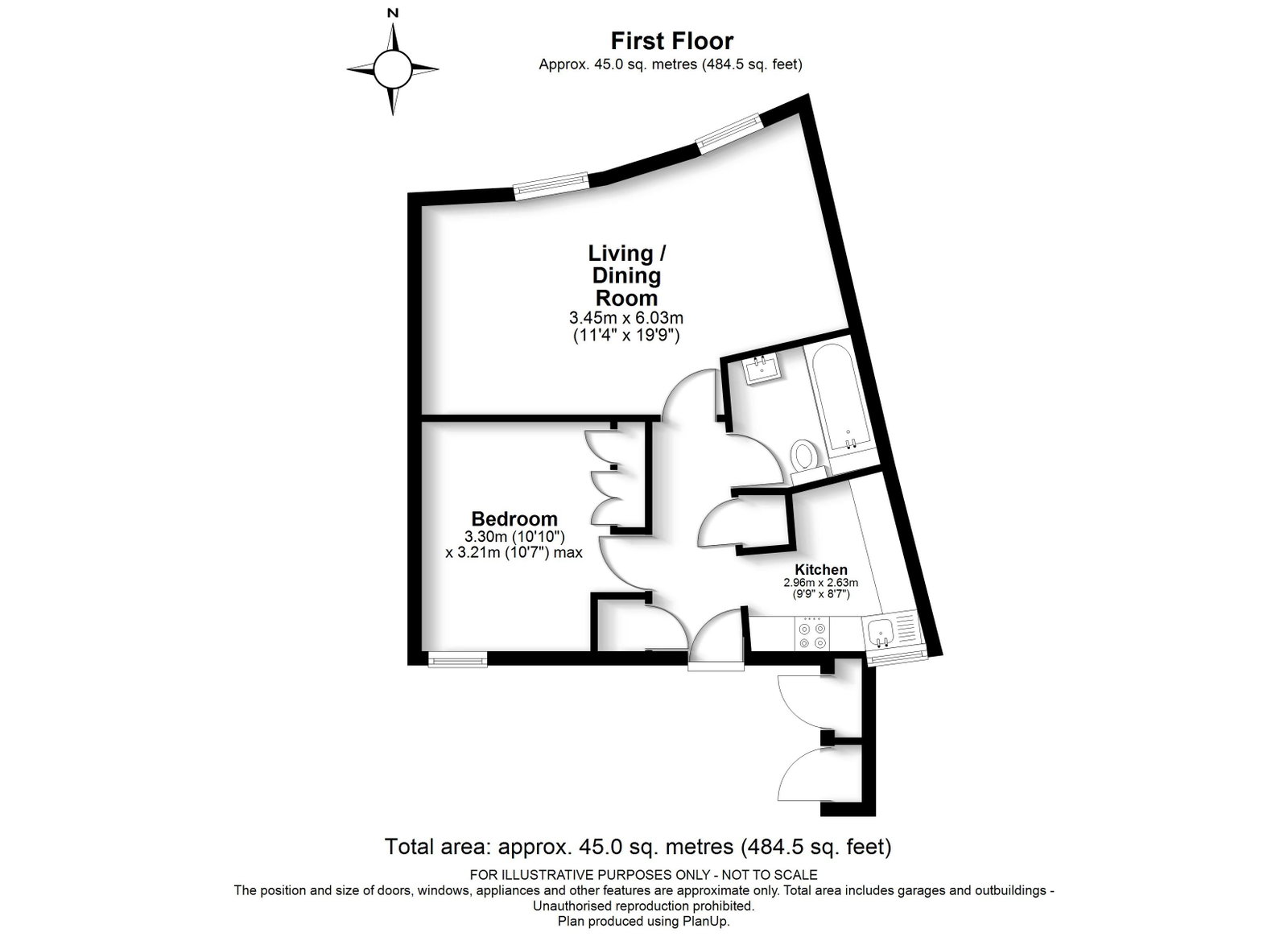 12, Huntingdon Gardens, London floorplan