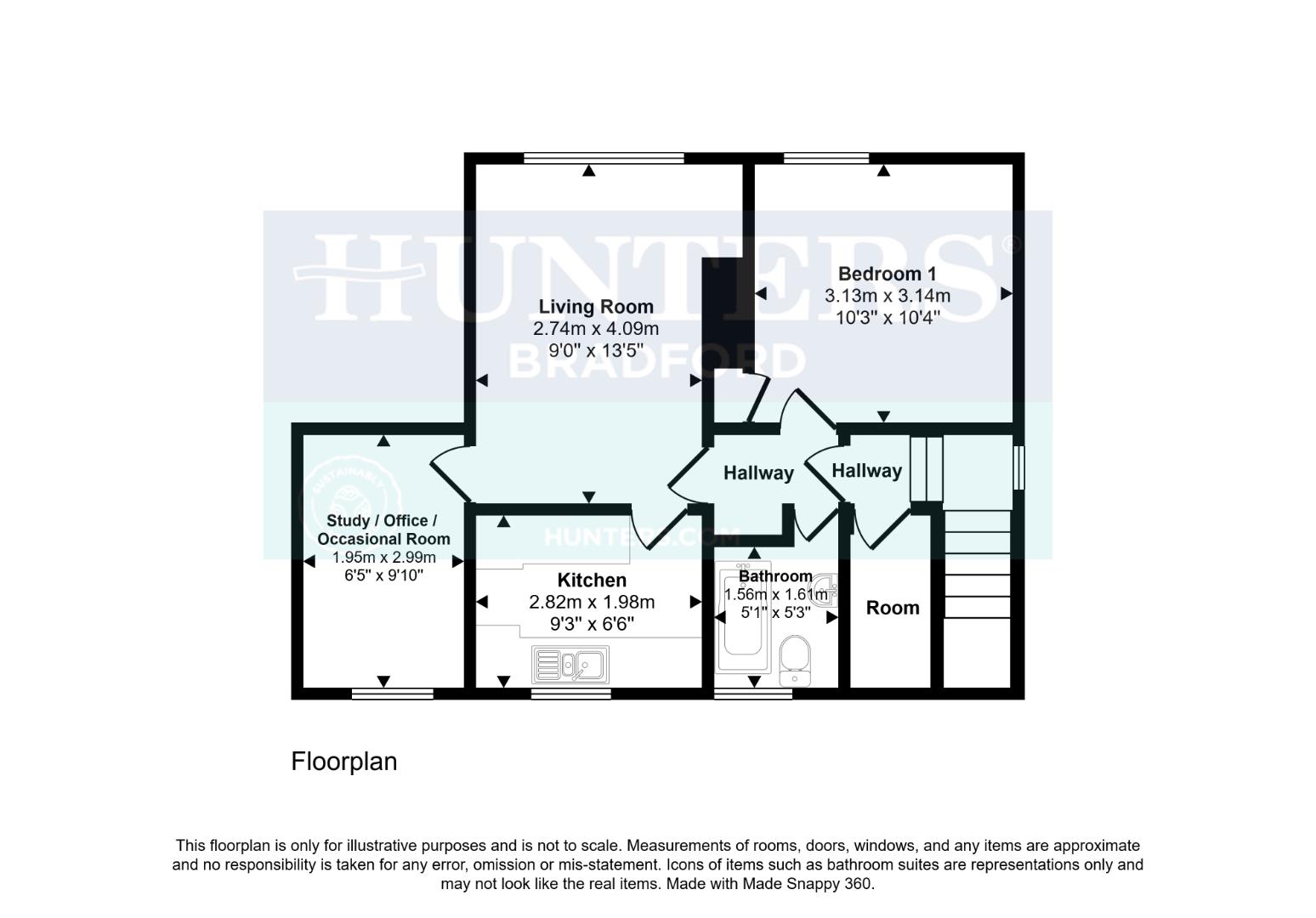 26, Crossdale Avenue, Bradford floorplan