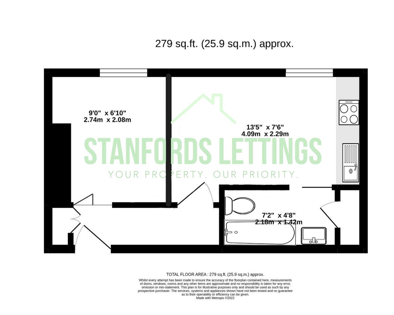 Windsor Street, Brighton floorplan