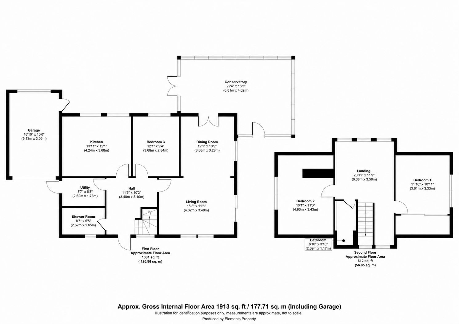 Bearsden, Crowborough Hill, Crowborough floorplan
