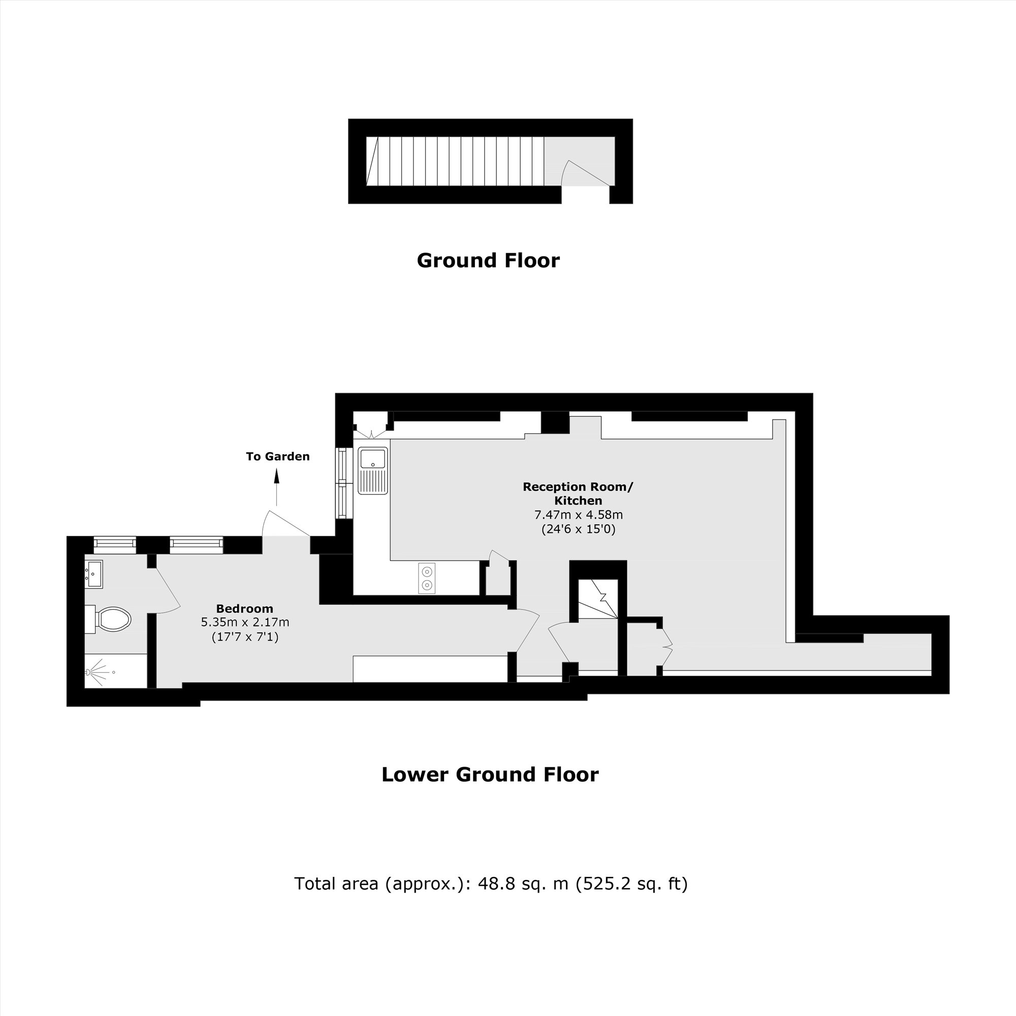 497B, Battersea Park Road, London floorplan