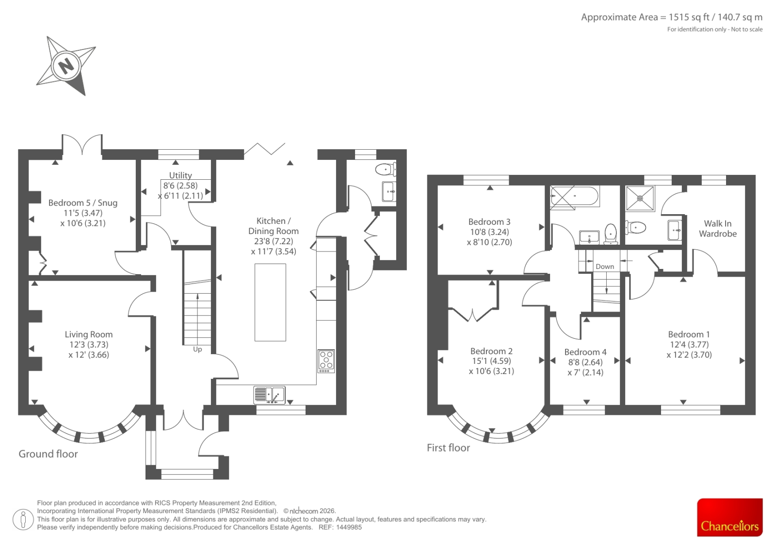 1, Redhill Avenue, Hereford floorplan