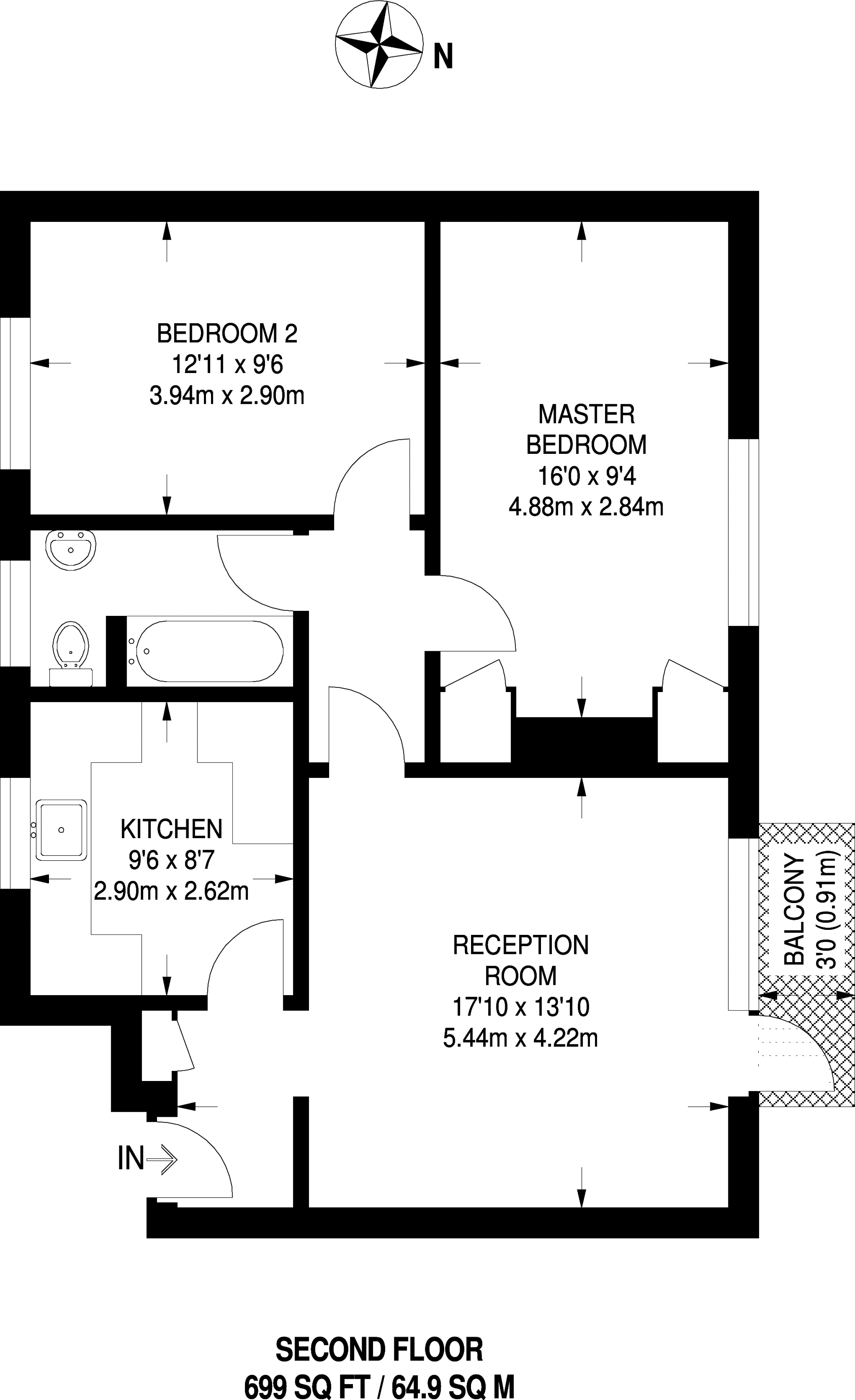 2 Bedrooms Flat to rent in St Saviours Estate, London Bridge SE1